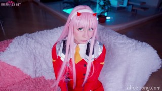 Zero Two Masturbate pussy AliceBong