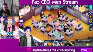 Sneaky Sneaky! Fap CEO Men Stream #35 W/HentaiGayming