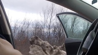 Chub jacking off in public 