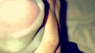 Sneaking in a nut under the covers while coworker is in the hotel bed beside me