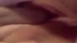 Petite girl Super close up playing listen to how wet I get 