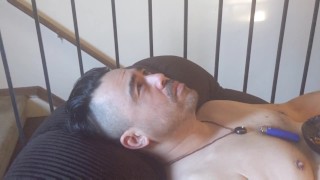 Heavy Mouth Domination of Tip While Smoking: Licking and Kissing His Face, Nose, Tongue