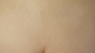 slutty wife in lingerie gets her ass plugged and pussy fucked