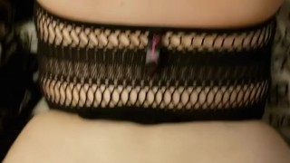 thick white wife throwing pussy back on husbands cock