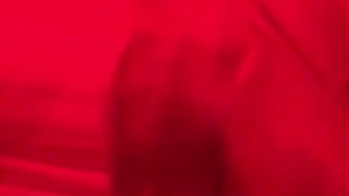 Red Light Special: BBC Jerks in Room, Fucks Fleshlight and Busts a Huge Nut