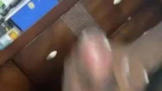 Black Cock Bust While Home Alone