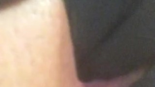 Latex gloves in my pussy 