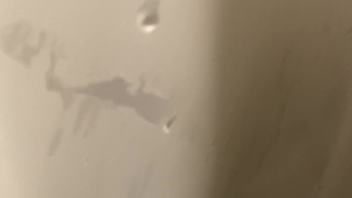 WATCHING MY PAWG STEP SISTER TAKE A SHOWER!