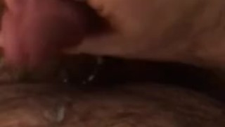 Hairy Cub Jacks his Big Cock and Cums HUGE