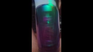 Light Up Robot Sex Machine. Robotic Fleshlight.