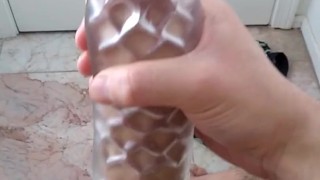 jacking off in the bathroom