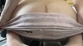 Gay twink makes fat smooth ass bounce 