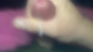 7 HUGE Cum Spurts From Jacking Off, Open Your Mouth and Swallow, Cum Covers my Lens