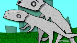 Dino Sex Porn - Dual Dino Tyrannosaurus T-Rex Hardcore Hard Roar Dinosaur Sex Prehistoric  Penetration Animation - Free Porn Videos - YouPorn