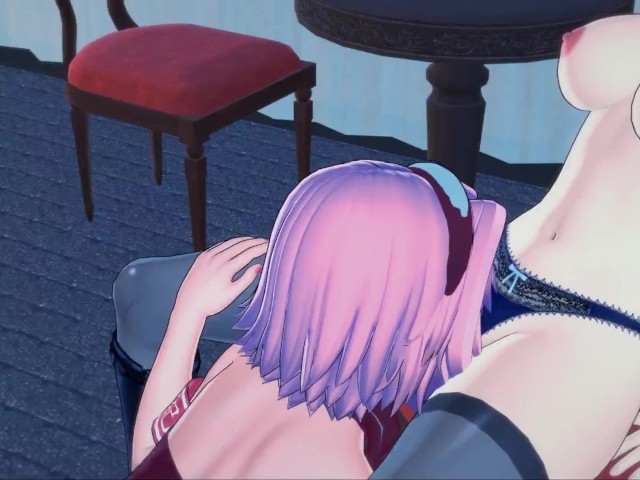 Sakura Eating Hinata's Pussy, Trib Until Orgasm. Naruto Lesbian Hentai -  Free Porn Videos - YouPorn