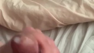 Amateur Morning Wood Cumshot