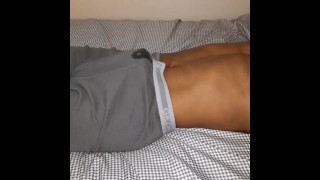 Hands Free Denial (Cum in Briefs) 