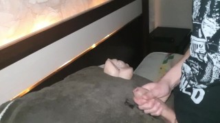 fuck sex toy and ending with ruined orgasm