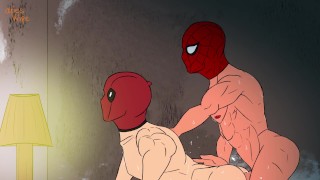 DeadpoolXSpider-Man Porn Parody