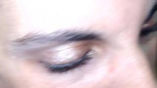 Graganta profunda y el apunto de correrse 