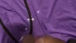 Cumming all over my roommates underwear. 
