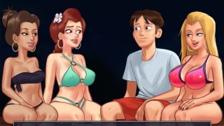 Summertime Saga - Cookie Jar - All Sex Scenes Only - Missy+Becca #4 Part 40