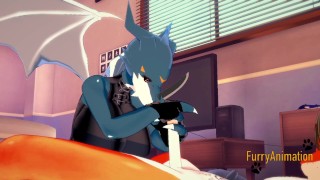 Digimon Hentai - Exveemon & Naru Hard Sex 1/2