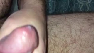Nice cumshot after week long self cum denial 