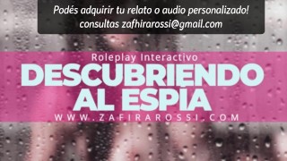 INTERACTIVO "DESCUBRIENDO AL ESPÍA" TEEN Y SU PRIMERA VEZ [AUDIO ONLY] ASMR ARGENTINA [PORN AUDIO]