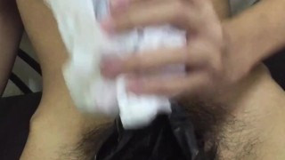 Fuck my homemade fleshlight