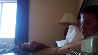 Russian jacks off with a huge cumshot