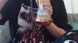 Just A Sexy Hippie Smoking Dabs