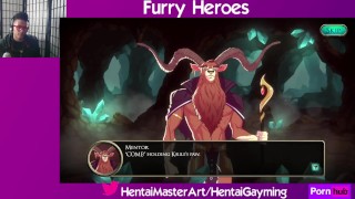 Offering a magic hand! Furry Heroes #2 W/HentaiGayming