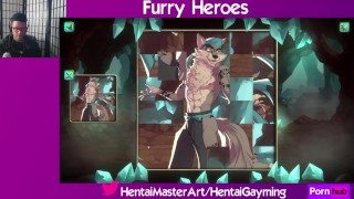 Offering a magic hand! Furry Heroes #2 W/HentaiGayming