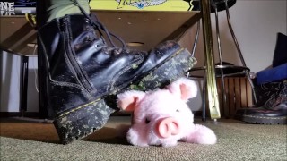 Toy Crushing with Doc Martens Platform Boots (Trailer)
