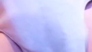 Milf Secretly Masturbating Over Panties on Toilet
