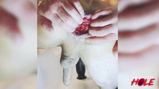 fist and gape my hungry hole