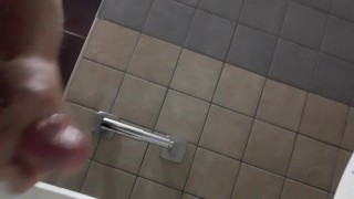 Solo male Masturbation unloads cum