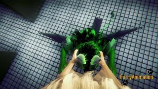 Furry Yaoi - Cute Fox & Dragon Yiff 2:3