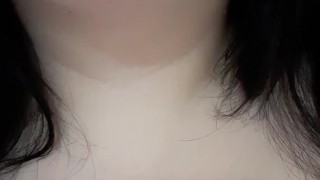 Cum leaking from Slut Bunnii mouth