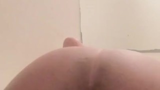 Toy on my pussy after shower 