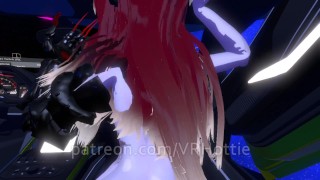 Chained Drooling Tattooed Red Head Rides You In Passenger Seat of Lamborghini Car Fuck POV Lap Dance