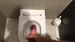 Masturbation in public toilets