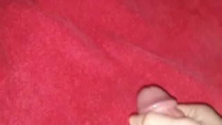 Teen jerking off big dick