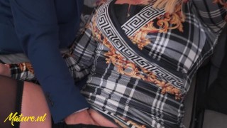 Big Booty Italian MILF Getting an Anal Creampie