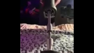 HOT MILF gets pussy work out with fucksaw 