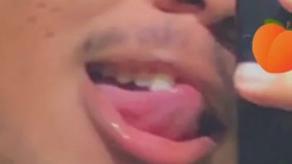 Do you like the way I flick my tongue or nah 