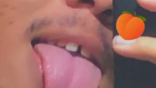 Do you like the way I flick my tongue or nah 