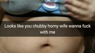 Young MILF wife wanna fuck and huge creampie inside her pussy! [Cuckold. Snapchat]