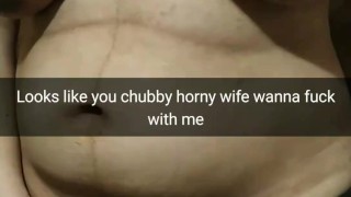 Young MILF wife wanna fuck and huge creampie inside her pussy! [Cuckold. Snapchat]